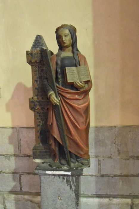 statue : Sainte Barbe - © Ministère de la Culture (France), Médiathèque du patrimoine et de la photographie, diffusion GrandPalaisRmn Photo
