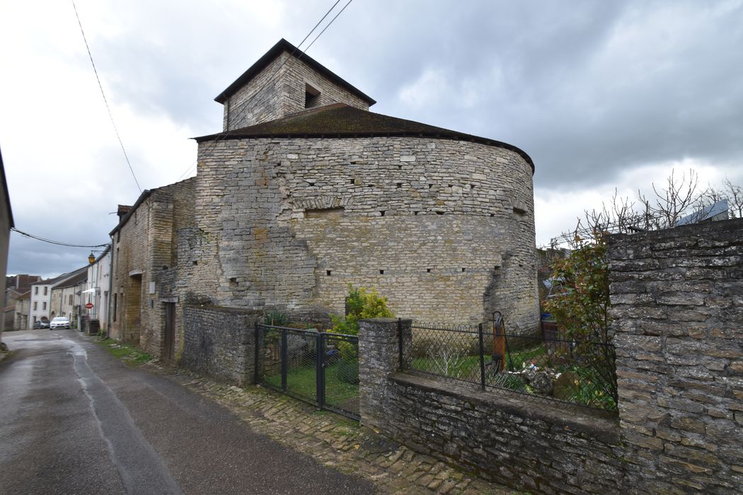 tour nord-ouest située dans la rue des Annonciades, élévation nord