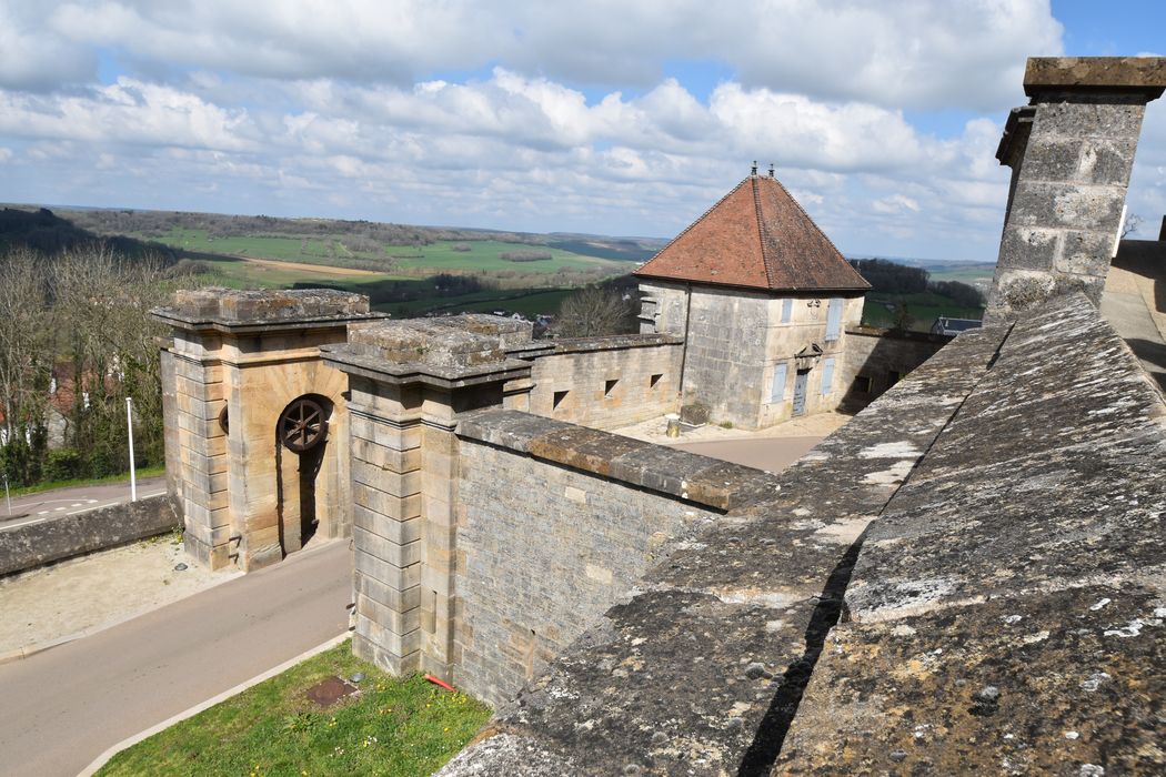 vue générale de la porte