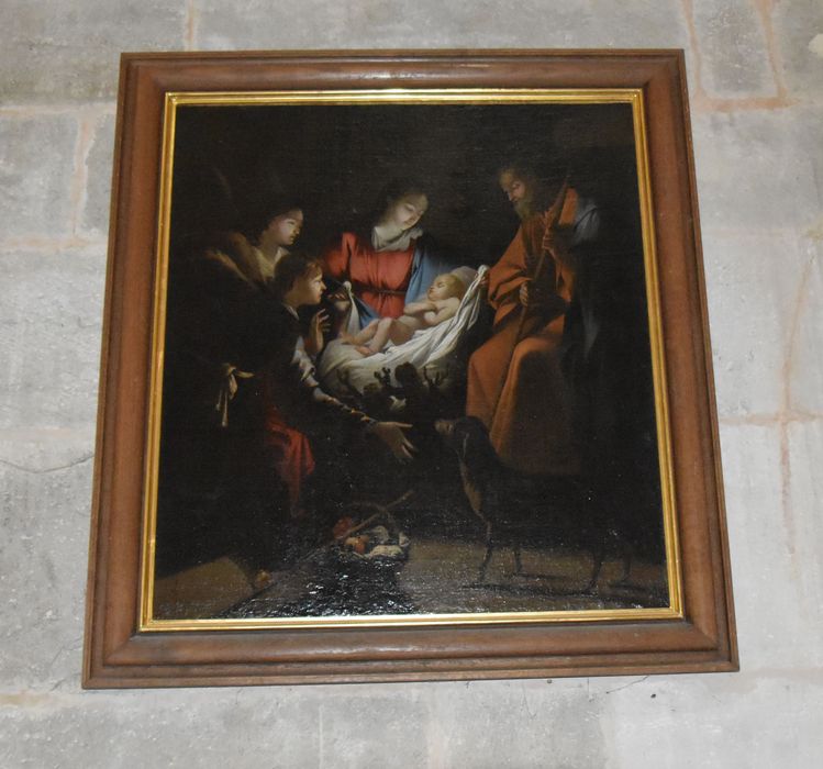 Tableau : l'Adoration des bergers