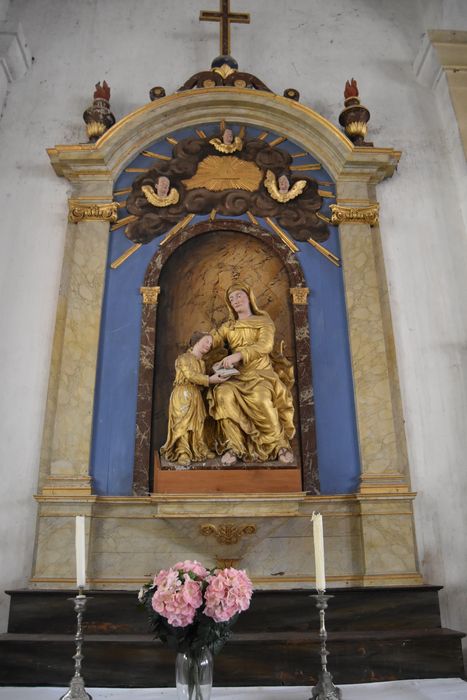groupe sculpté : Education de la Vierge (l’) - © Ministère de la Culture (France), Médiathèque du patrimoine et de la photographie, diffusion GrandPalaisRmn Photo