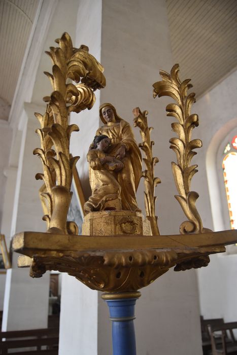 bâton de procession : Sainte Anne et la Vierge - © Ministère de la Culture (France), Médiathèque du patrimoine et de la photographie, diffusion GrandPalaisRmn Photo