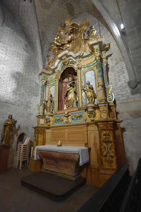 retable de saint Pierre, statue : Saint Pierre - © Ministère de la Culture (France), Médiathèque du patrimoine et de la photographie, diffusion GrandPalaisRmn Photo