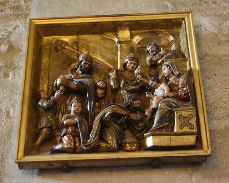 bas-relief du retable du Rosaire : Adoration des Mages - © Ministère de la Culture (France), Médiathèque du patrimoine et de la photographie, diffusion GrandPalaisRmn Photo