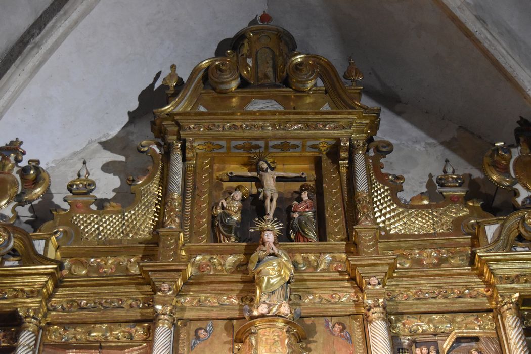 retable de saint Abdon et saint Sennen, vue partielle