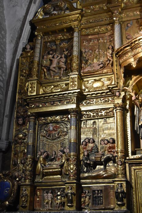 retable de saint Abdon et saint Sennen, vue partielle