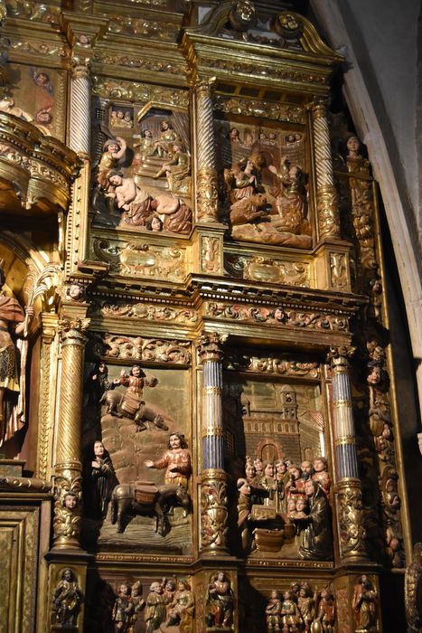 retable de saint Abdon et saint Sennen, vue partielle