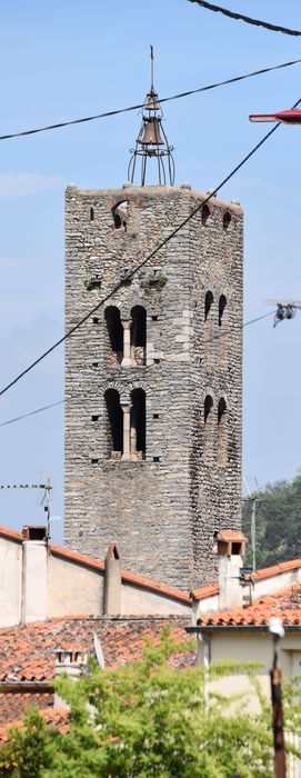 élévation ouest, vue partielle