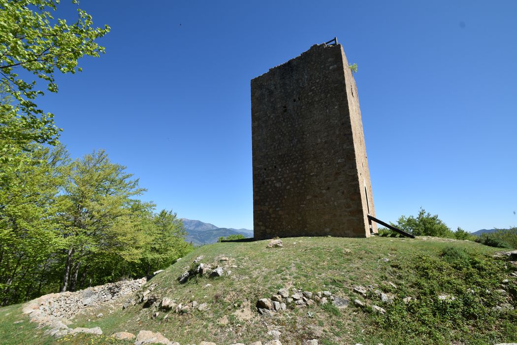 tour nord, élévation sud-ouest