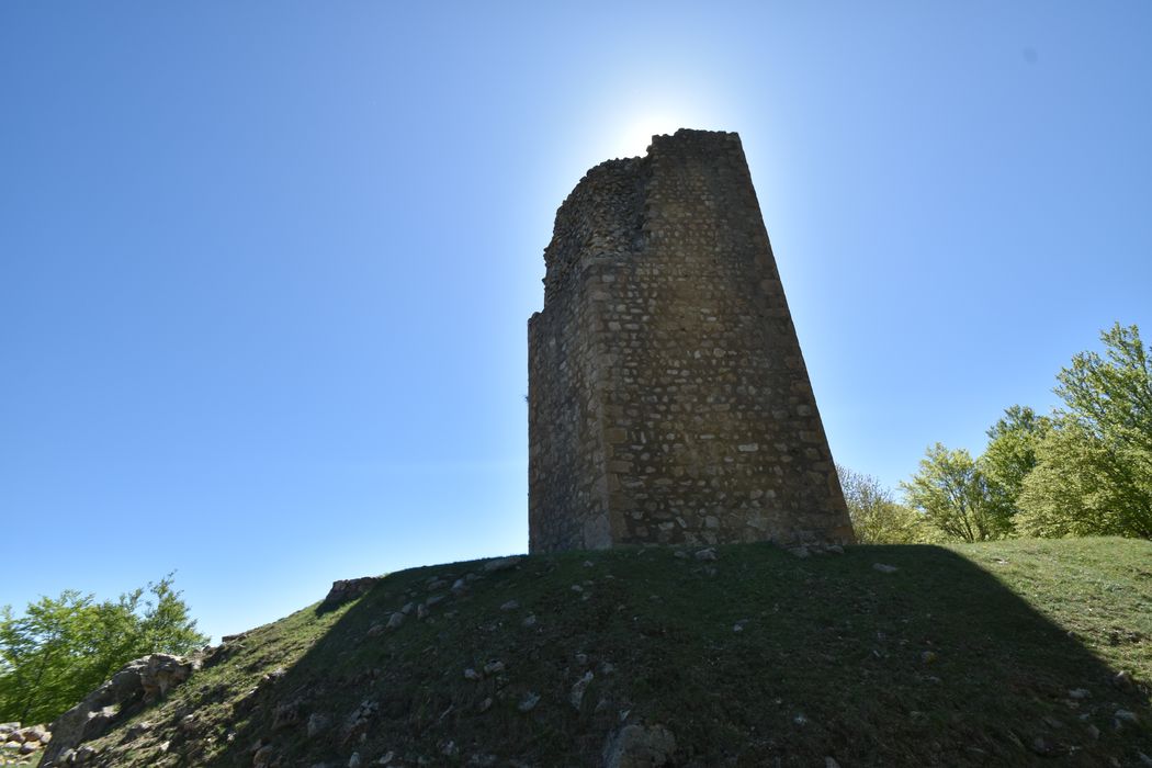 tour nord, élévation nord-ouest