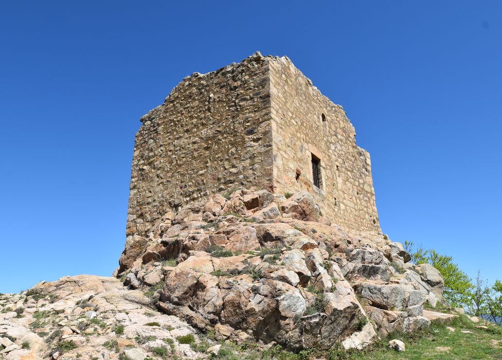 tour médiane dite Mitjana, élévations sud-est et sud-ouest