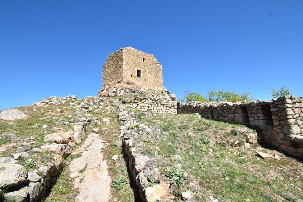 tour médiane dite Mitjana, élévations sud-est et sud-ouest