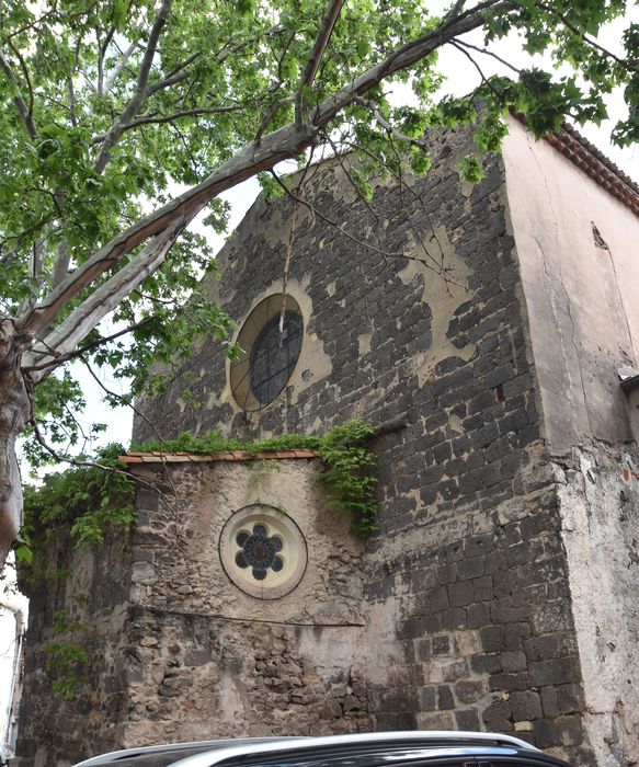 façade ouest, vue partielle