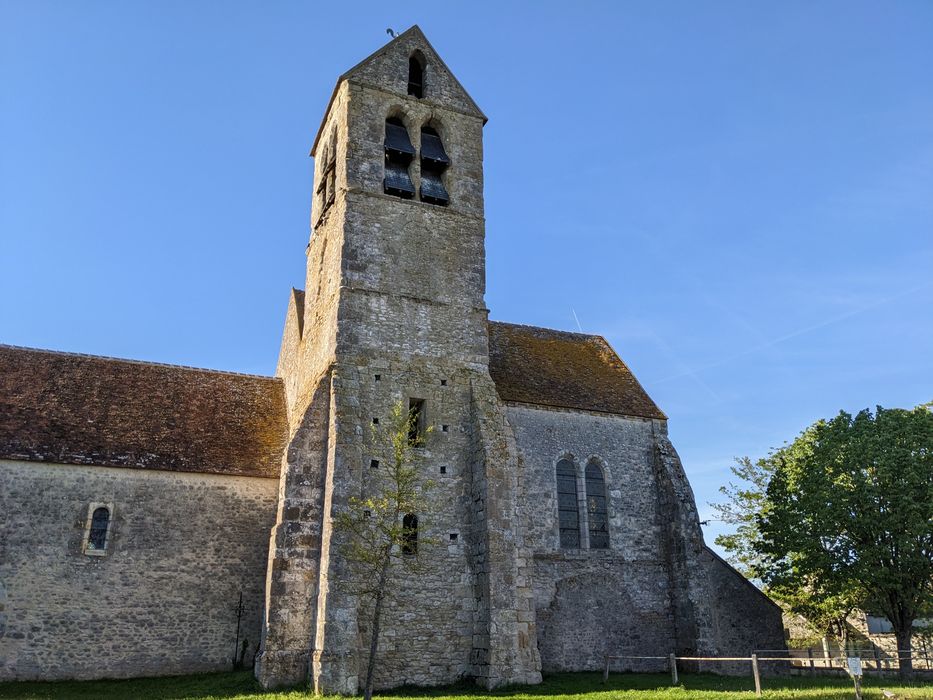 clocher, élévation sud