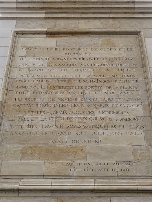 détail de l'inscription