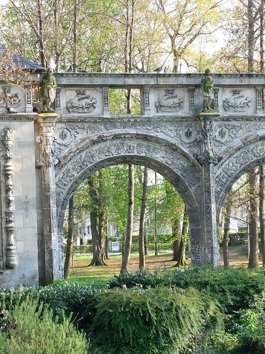 vue partielle des vestiges depuis le Sud