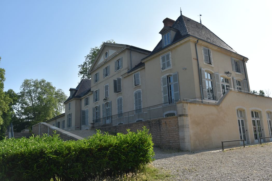 façades ouest et sud