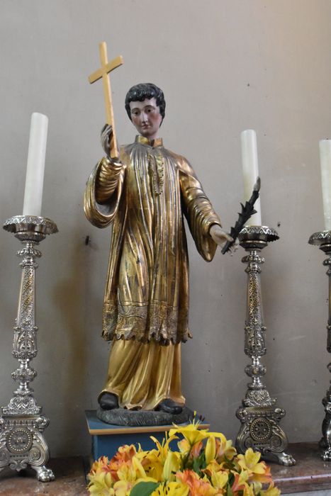 statue (statuette) : Saint Louis de Gonzague