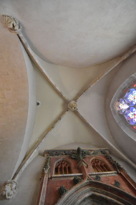 chapelle latérale sud, voûte