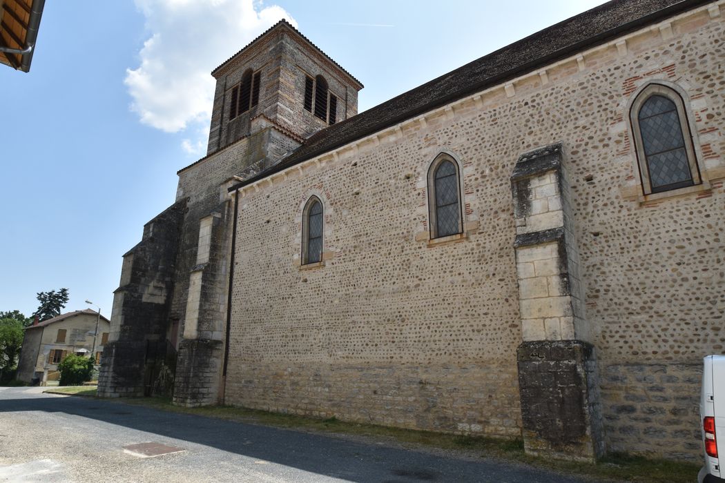 façade latérale nord