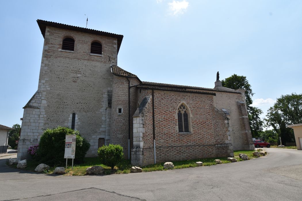 façade latérale nord