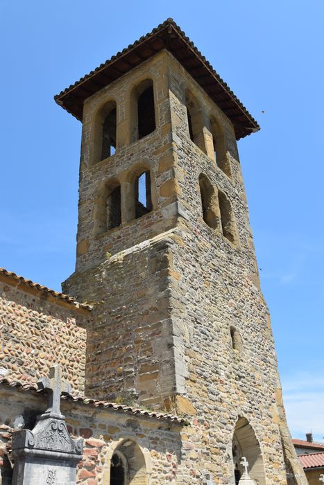 clocher, élévations sud et est