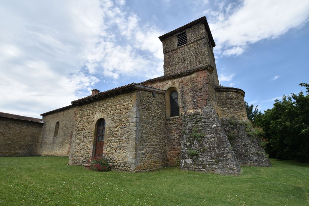 façade latérale sud