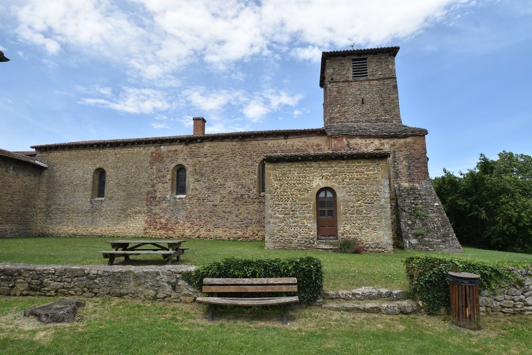 façade latérale sud