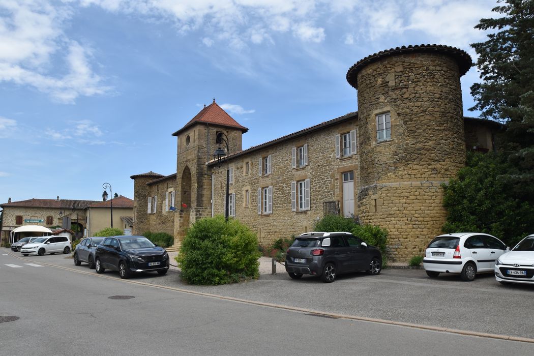 aile ouest, façade ouest