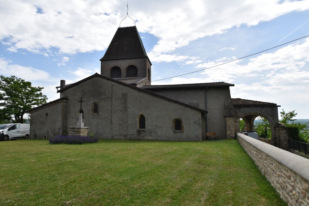 façade latérale nord