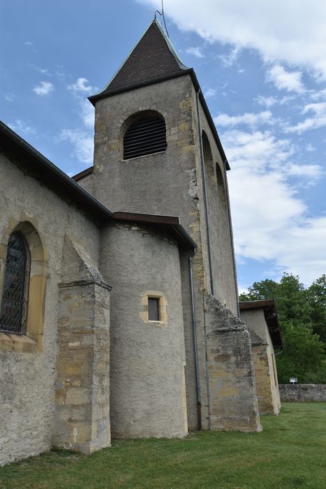 clocher, élévation ouest