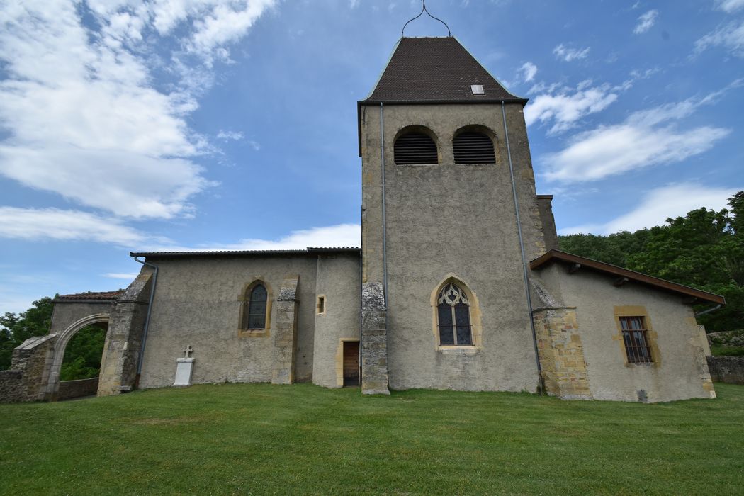 façade latérale sud