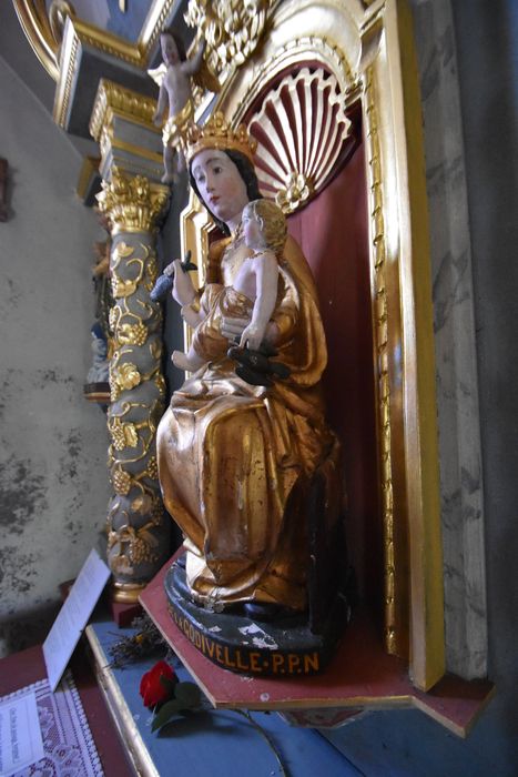 statue : Vierge à l’Enfant dite Notre-Dame-des-Lacs-de-la-Godivelle