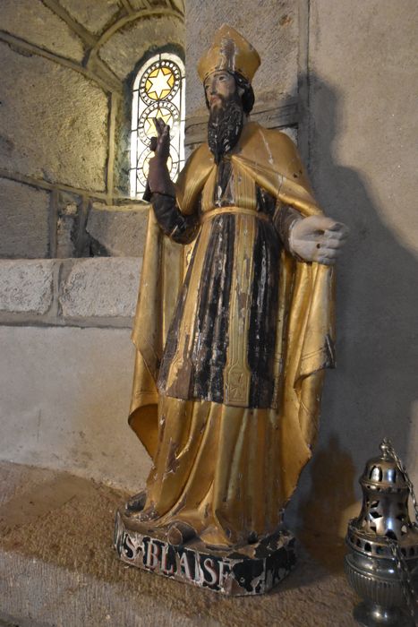 statue (statuette) : Saint Blaise