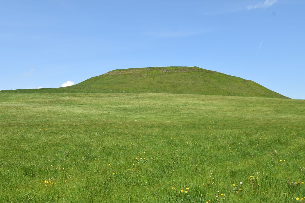 vue générale du site depuis le Sud