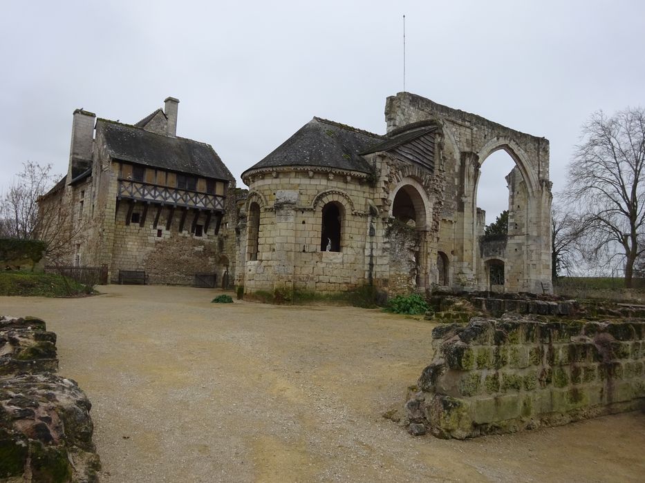 vue générale des ruines depuis le Nord-Est