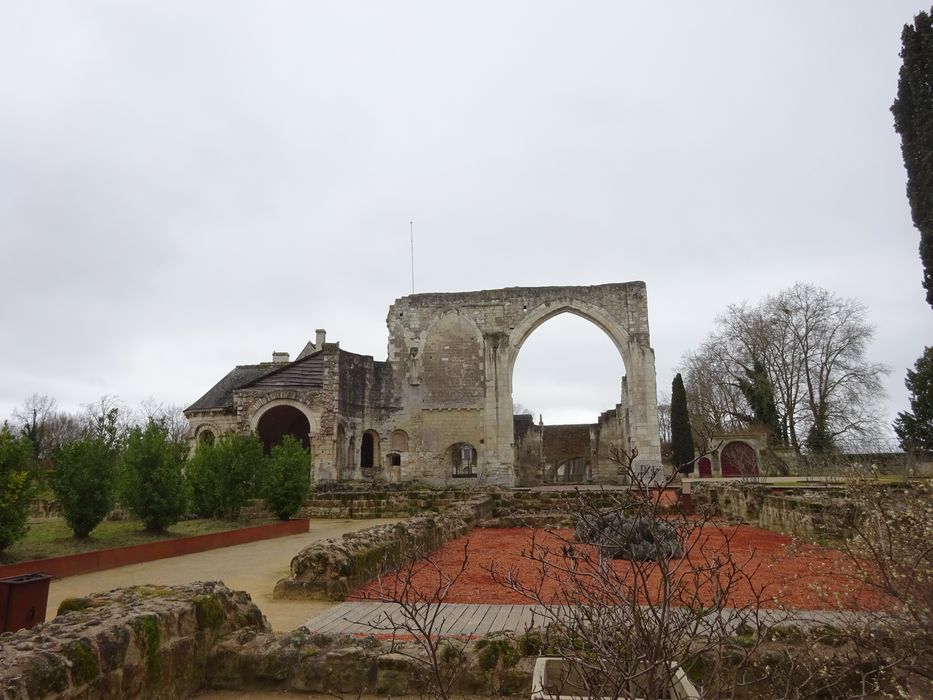 vue générale des ruines depuis le Nord