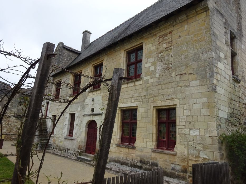 logis du prieur, façade antérieure