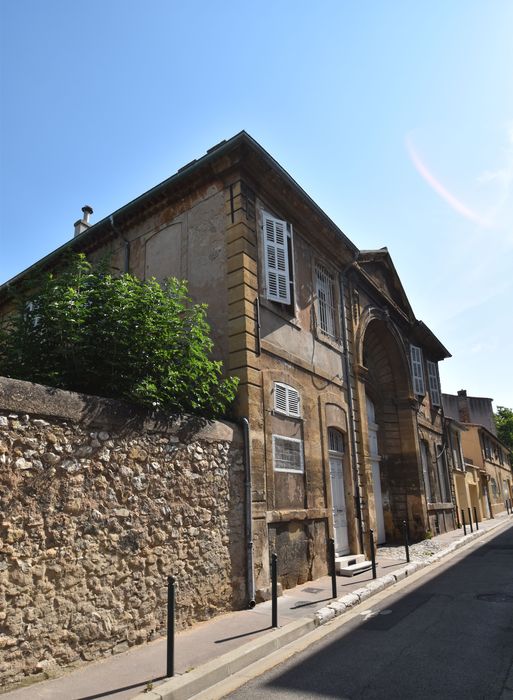 façade sur sur la rue Sallier