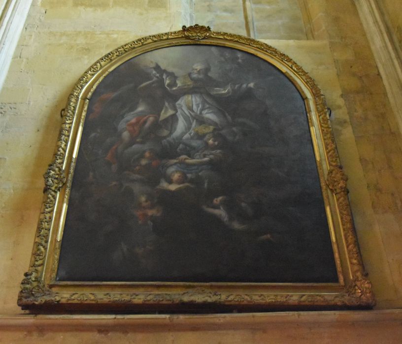 tableau : Apothéose de saint Augustin (l')