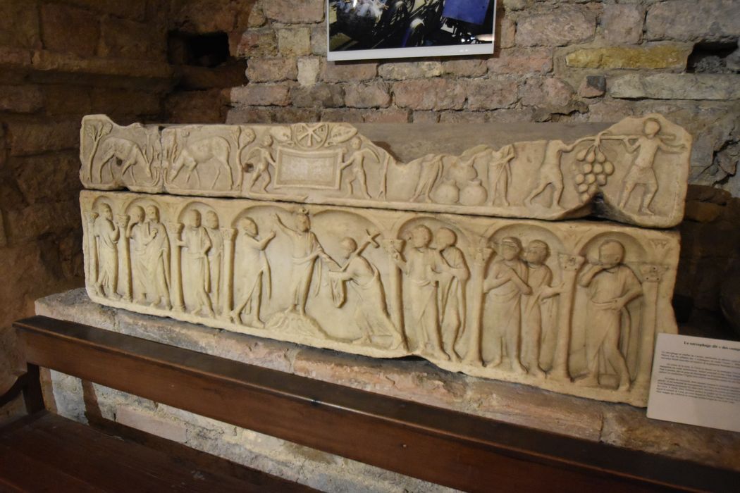 sarcophage dit des compagnons de sainte Ursule - © Ministère de la Culture (France), Médiathèque du patrimoine et de la photographie, diffusion GrandPalaisRmn Photo