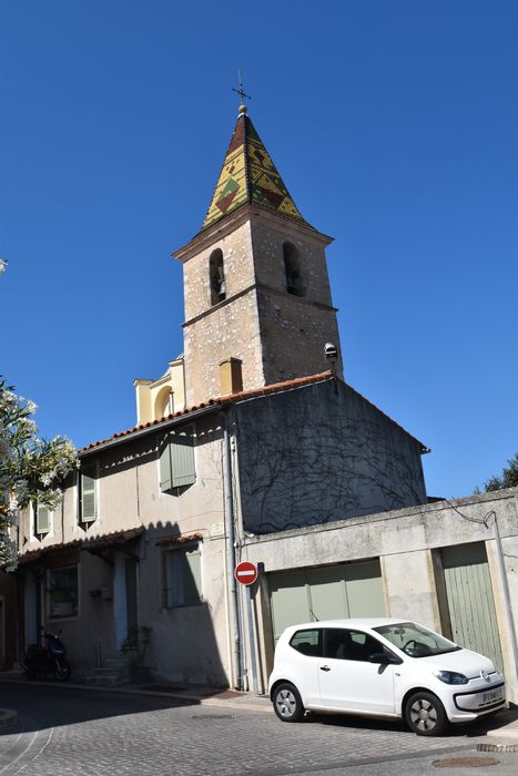 clocher, élévations nord et est