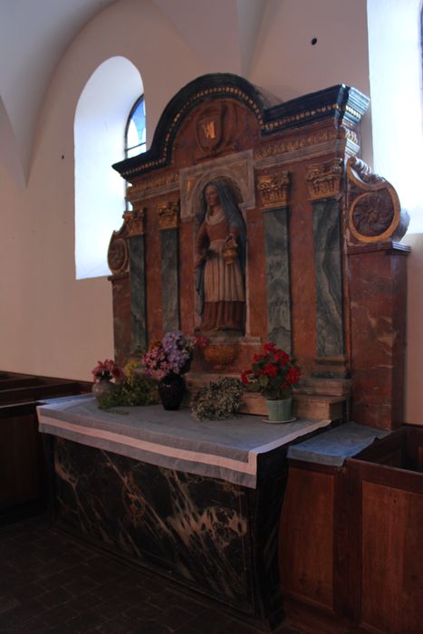 retable latéral, statue : Sainte Suzanne - © Ministère de la Culture (France), Médiathèque du patrimoine et de la photographie, diffusion GrandPalaisRmn Photo