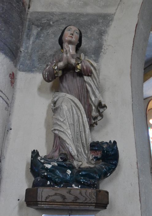 statue : Sainte Marguerite