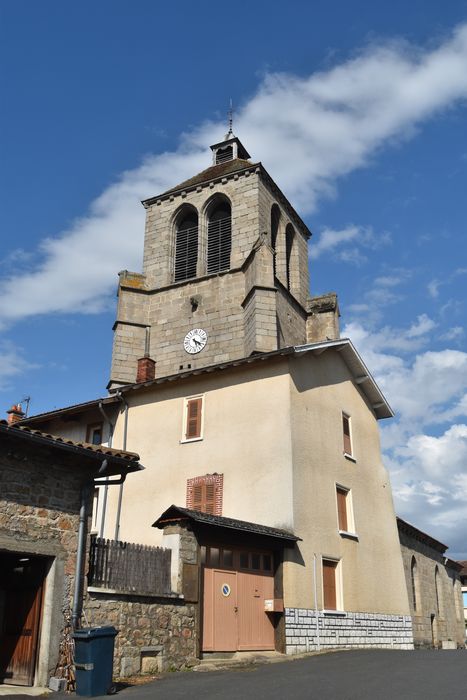 clocher, élévation ouest