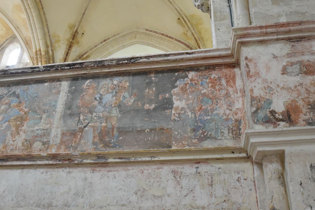 clôture nord du choeur, peinture monumentale, détail - © Ministère de la Culture (France), Médiathèque du patrimoine et de la photographie, diffusion GrandPalaisRmn Photo