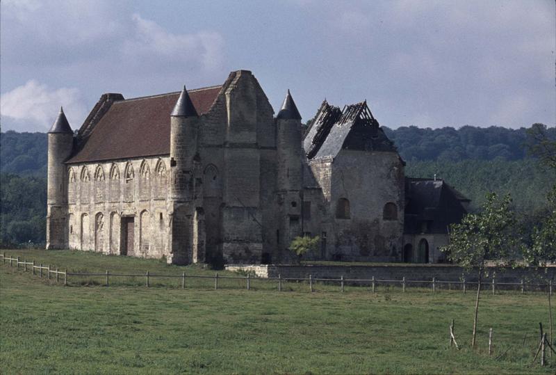 Bâtiment des hôtes, façade ouest