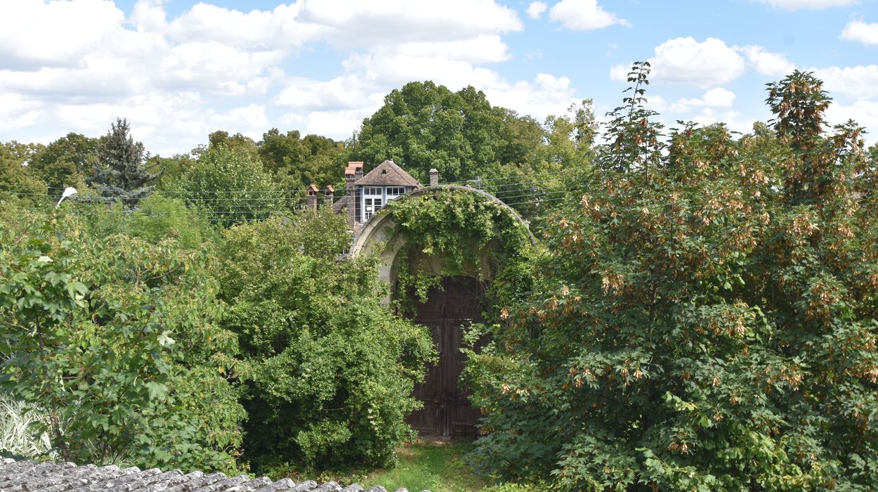 porte Verte, élévation ouest, vue partielle