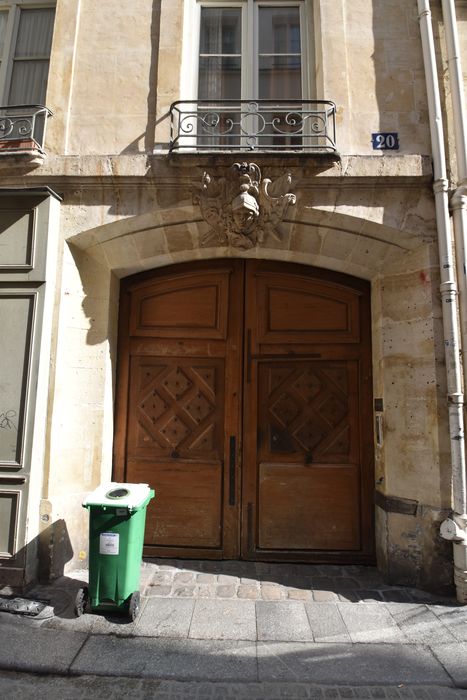 portail d’accès sur rue