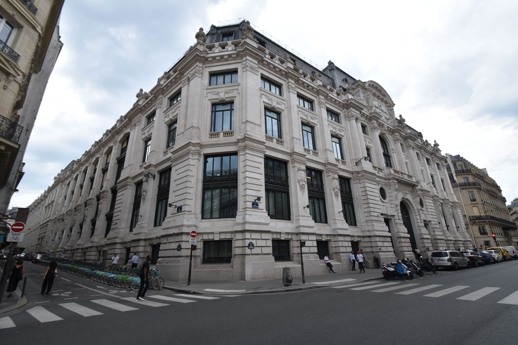 Façades sur les rues de Choiseul et du 4 Septembre